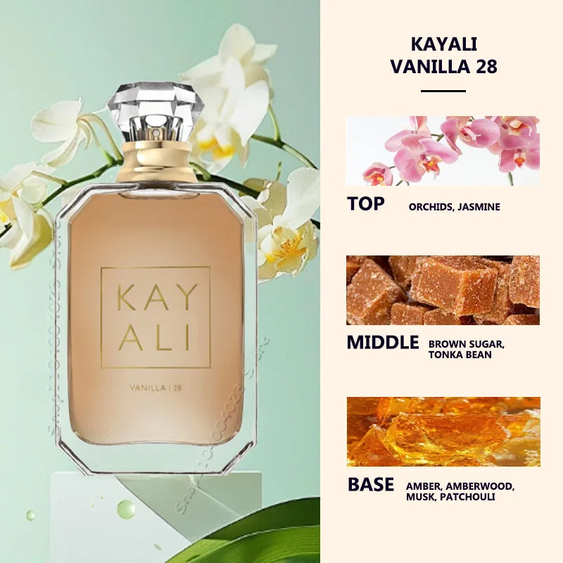 KAYALI 100ml EDP Intense Spray - Süß fruchtig-blumiger & warm holziger Unisex-Duft | Langanhaltender, selbstbewusstseinsstärkender Duft