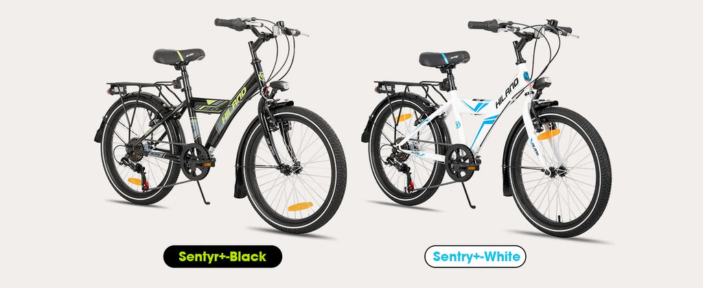 Hiland 20/24 Zoll Kinder Mountainbike für Jungen und Mädchen von 6-10 Jahren mit Shimano 6-Gang Schaltung