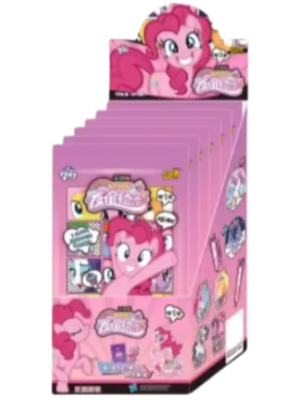 KAYOU Genuine My Little Pony Karte Freundschaft für immer Karten Star Pack Wunderschöne vergoldete Prinzessinnenkarten Sammelkarten Spielzeug Geschenke