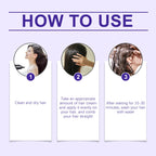250g Keratin-Glättende Haarmaske Haare wiederherstellen, weicher machen, Glanz verleihen, Glätteisen Tiefenreparatur-Conditioner für trockenes, geschädigtes, krauses Haar