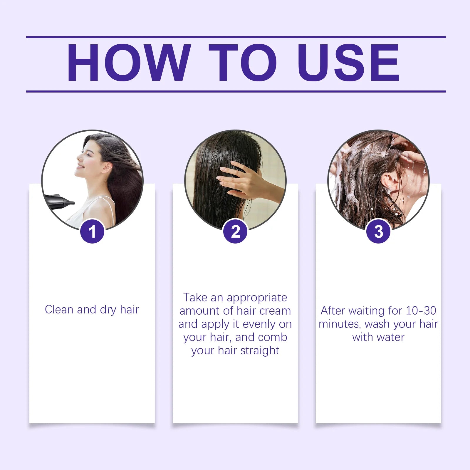 250g Keratin-Glättende Haarmaske Haare wiederherstellen, weicher machen, Glanz verleihen, Glätteisen Tiefenreparatur-Conditioner für trockenes, geschädigtes, krauses Haar