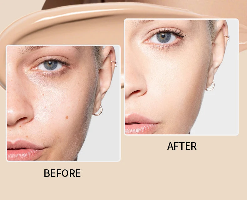 Bronze Foundation Stick Serum-verstärkte Hauttönung Seidige Textur Feuchtigkeitsspendende Deckkraft Concealer Base Ebenmäßiger Hautton Make-up