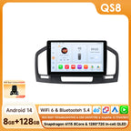 9 Zoll 7862 QLED-Bildschirm 2-Din Android Autoradio Multimedia Video-Player für Buick Regal 1 Opel Insignia GPS Navi Carplay 4G RDS BT