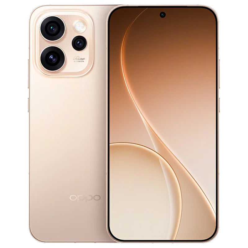 Original Oppo Reno 15 Pro Telefon 6500mAh großer Akku IP69 wasserdicht Dimensity 8450 6,78" AMOLED 200MP Kabelloses Laden Auf Lager