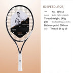 HEAD 2026 Neuer Carbon Tennisschläger für Herren Damen Tenis Raquete Blau