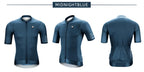 DAREVIE Radtrikot SPF 50 UV-Schutz Trainingsniveau Slim Fit Kleine Größe Herren Damen Mann Fahrradtrikot Radsport-Trikot