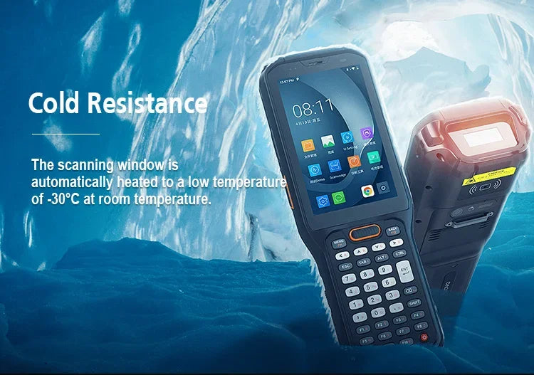 UROVO RT40 Digitaltastatur Pdas Android 10 4G Inventur Handheld Barcode Scanner Mobiles Datenterminal Robustes Pda