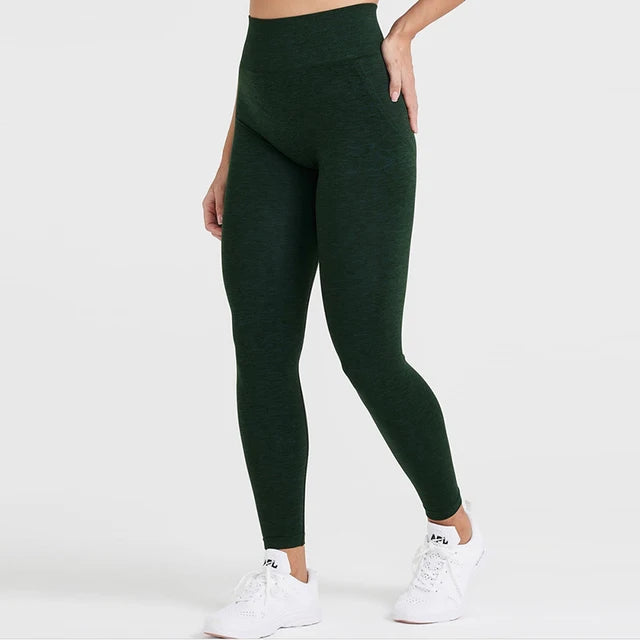 Amplify Mühelose Leggings für Damen, Push-Up-Booty-Leggings, Scrunch Butt, Stretch-Workout-Gym-Tights, Fitness, nahtlose Yogahosen