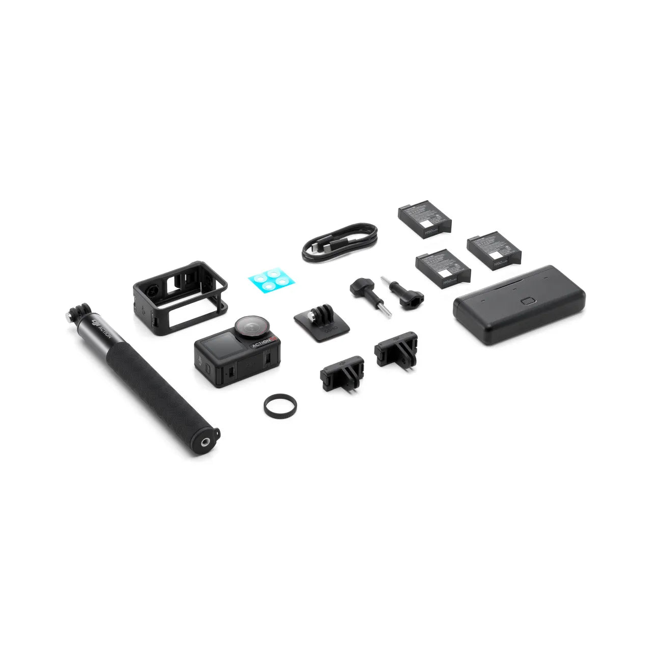 DJI Osmo Action 5 Pro Kamera 1/1.3″ Sensor 4 Std. verlängerte Akkulaufzeit, 4K/120fps Videokamera