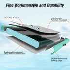 Aufblasbare Schwimminsel Luftmatratze Leiter+Seil+Pumpe Wassersportausrüstung Schwimmende Matte Dock Plattform für See/Insel/Schwimmbad