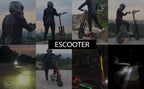 VREOM - VZ37 Elektroroller - 6000W Motor 60V30AH Akku Hochleistungs-E-Scooter - 70km/h Geschwindigkeit 11" Vakuumreifen - Faltbarer E-Scooter