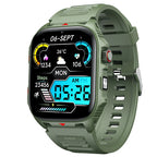 Elektronische Smartwatch BT-Anruf Herzfrequenzmesser Smartwatch Fitness Tracker Wasserdichte Sportuhren für Männer Frauen Android 2026