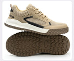 Sicherheitsschuhe Herren S3 mit Stahlkappenstiefel, EU Standard Kevlar Arbeitsschuhe Herren Leichtgewicht, CN39-46 Schutzarbeitsschuhe Damen