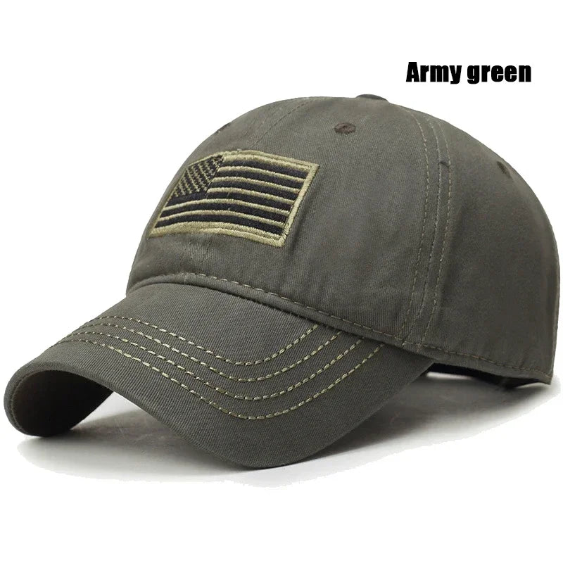 American Standard Men's Baseball Cap Four Seasons Outdoor Leisure Sun Hat Outdoor Fishing Hat