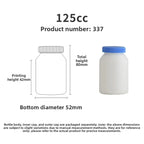 Neue HDPE 200ml 90 Kapseln DHA Vitamin Tabletten Hochseefischöl Kapseln Lebensmittelqualität Nahrungsergänzungsmittel Flasche