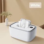 DMWD Electric Baby Wet Tissue Dispenser Paper Case Napkin Heating Storage Box Warmer Temperature Control Thermostat Wipes Heater