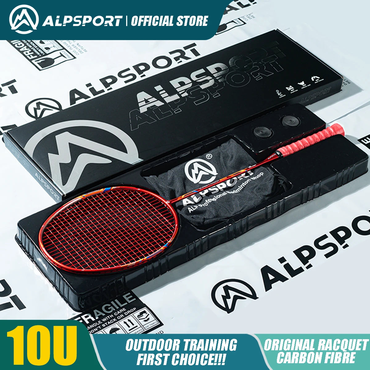 ALP GJ 10U Ultraleicht 52g T800 Pfeil und Bogen Badmintonschläger Authentische Zugkraft 13kg Outdoor Sport Carbonfaser Titan
