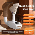 220V Schuhtrockner Elektrischer Zeittrockner Ausziehbar Schnelles Trocknen UV-Sterilisation Haushalt Reise Faltbare Schuhe Stiefel Socken Handschuhe