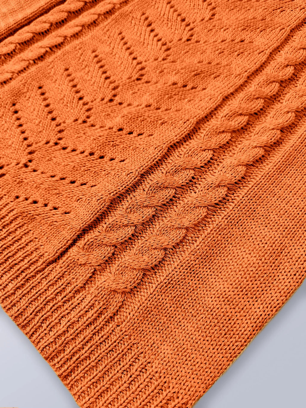 Frühling Sommer Lässiger V-Ausschnitt Aushöhlen Strickweste Einfarbige Ärmellose Tops Orange Grün Weiß Khaki 2026 Damenbekleidung