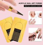 Nagelacrylpulver und Flüssigmonomer Nagelkunstdekoration für Maniküre-Set-Kit Kristall Nagelflitter 3D Nagelspitzen Schnitzwerkzeuge