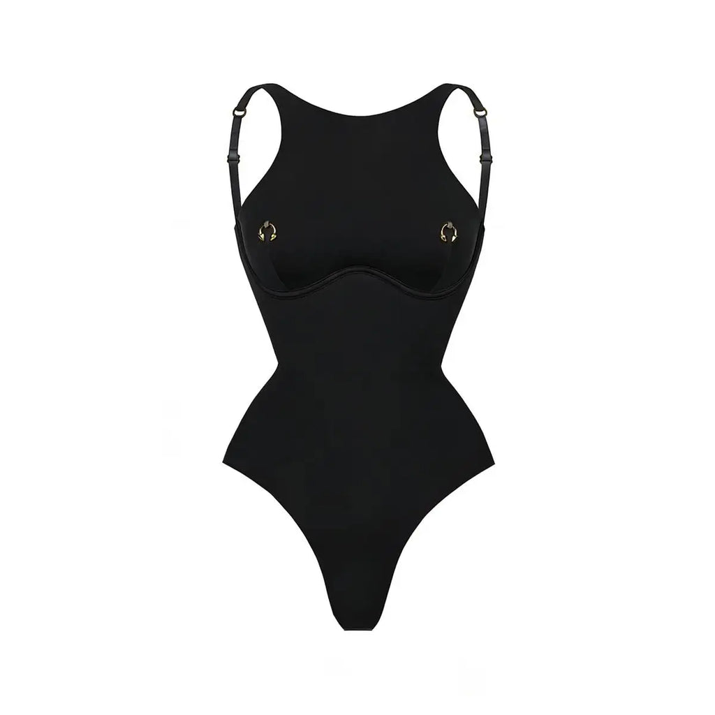 2026 2tlg. sexy Damen-Badeanzug, einteilig, weibliche Bademode, unifarben, Biquini, hoch geschnitten, Monokini, Push-Up-Badeanzüge, Strandmode