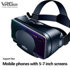 Virtual Reality 3D VR Headset Smart Glasses Helm für Smartphones Handy Mobile 7 Zoll Linsen Fernglas Brille Geräte