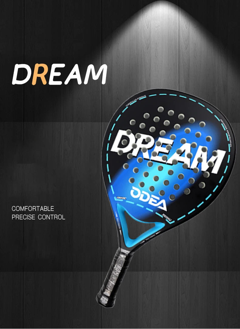 Odea Platte Tischtennis-Schläger Käfig Strand-Paddel Professioneller fortgeschrittener Kohlefaser Sport-Schläger Outdoor Sport-Schläger