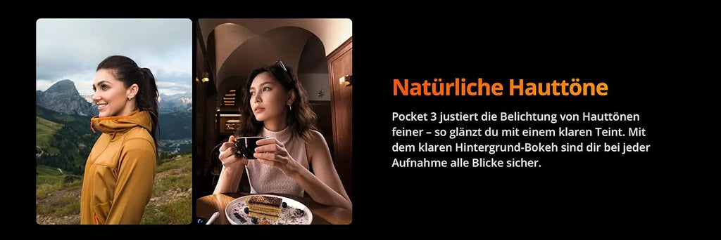 DJI Osmo Pocket 3 Creators Combo Handheld Gimbals Original Marke Active Track 6.0 4K/120 FPS 3-Achsen Gimbal Mechanische Stabilisierung