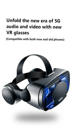 Virtual Reality 3D VR Headset Smart Glasses Helm für Smartphones Handy Mobile 7 Zoll Linsen Fernglas Brille Geräte