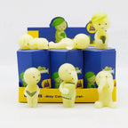 Surprise Gift blind box action figures Yoga Bedroom series multiple doll green noctilucent mysterious decoration model for toy
