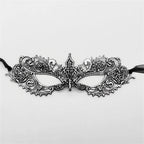 Neue Damen Hollow Lace Gesichtsmaske Maskerade Sexy Cosplay Abschlussball Party Requisiten Kostüm Maske Nachtclub Halloween Schwarze Augenmaske