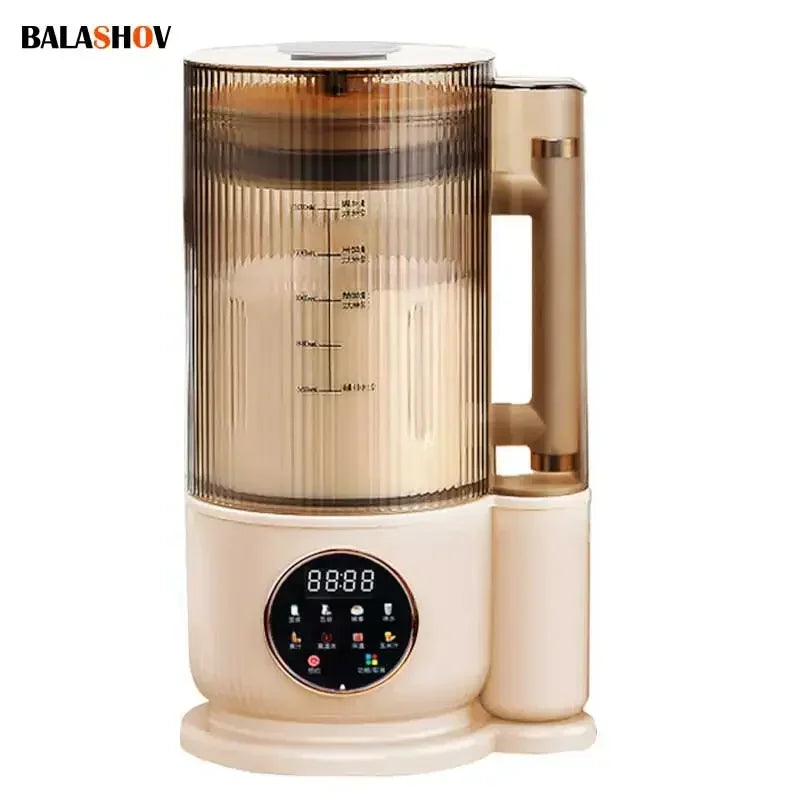1500ML Sojamilchmaschine Elektrischer Entsafter Mixer Sojabohnenmilchbereiter Wandbrechmaschine Reispastenbereiter Frühstücksmaschine