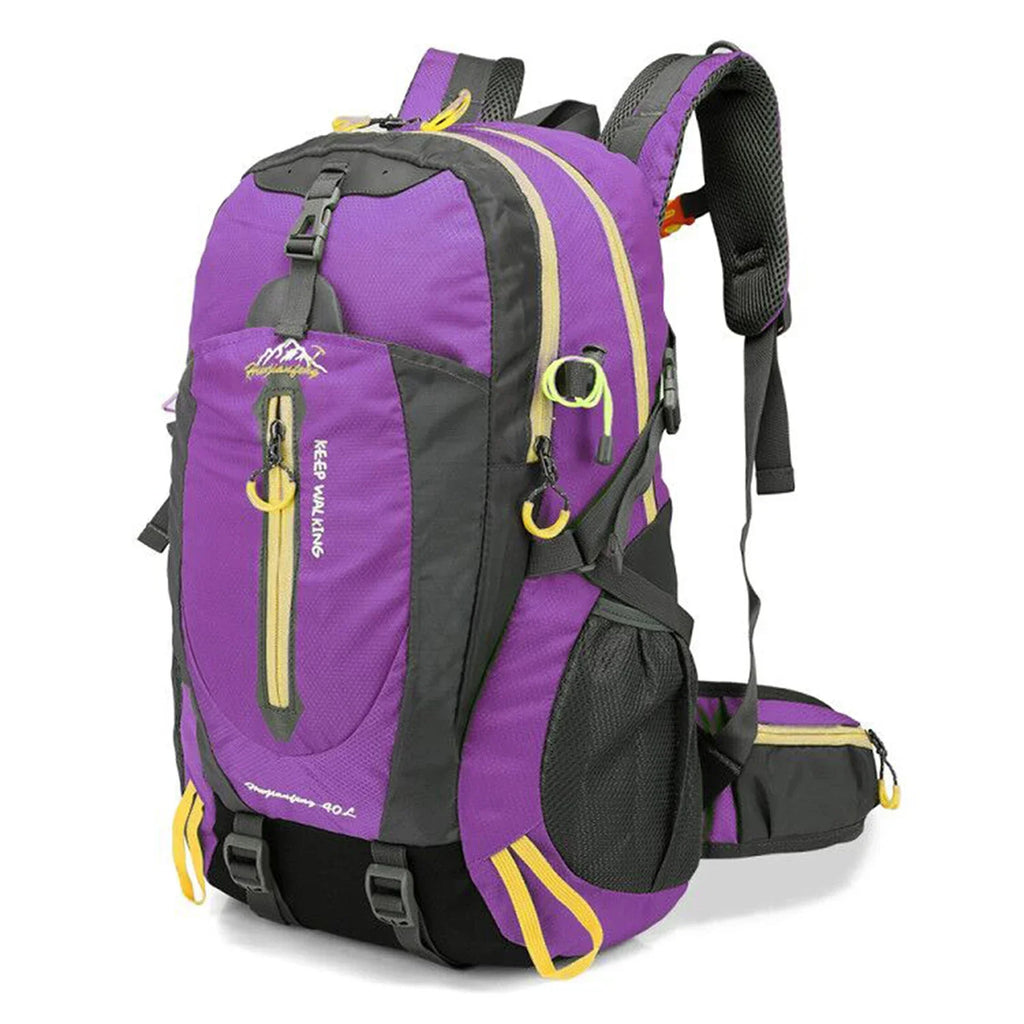 40L Wasserabweisender Reise-Rucksack Camping Wander Laptop Daypack Trekking Klettern Rucksäcke für Herren Damen Wanderausrüstung