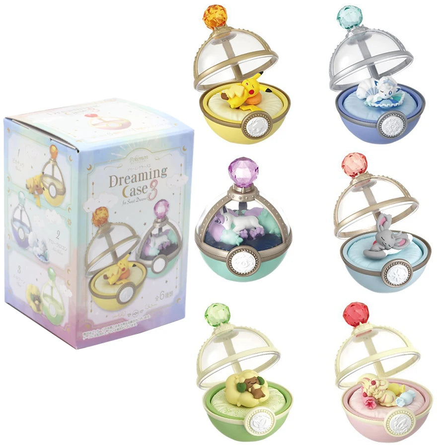 Pokémon Sternenhimmel Pikachu Überraschungsbox Evoli Blindbox Anime Figuren Relaxo Überraschungsgeschenk Sammlungen Spielzeug