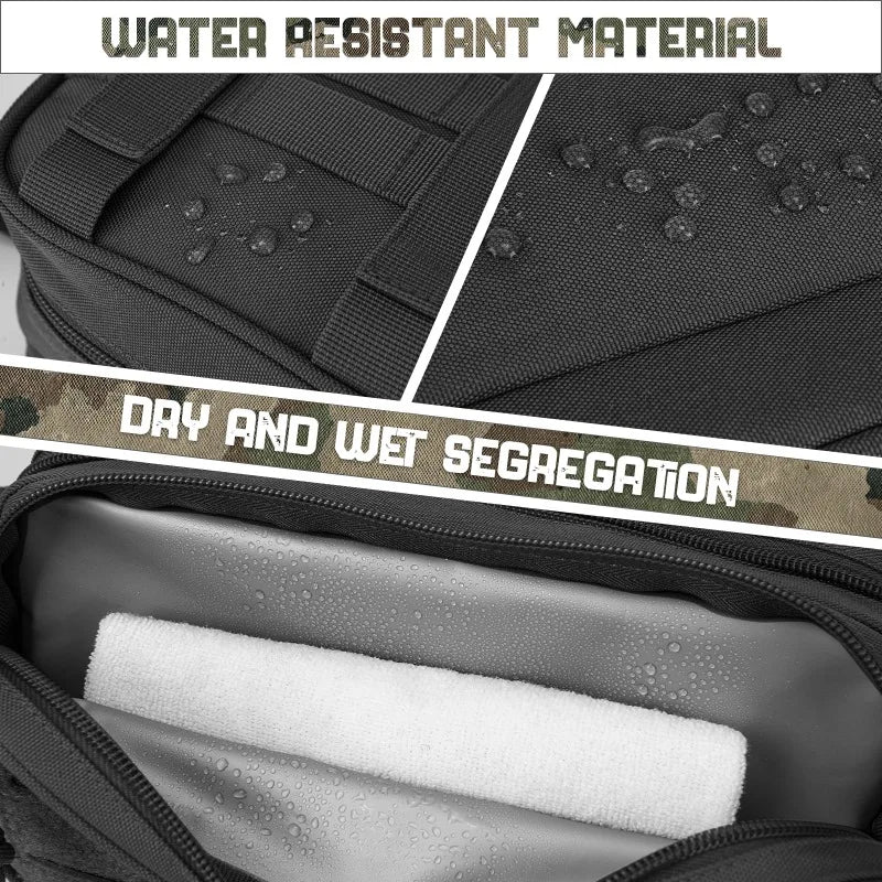 Taktische Kulturbeutel für Herren Hygienebeutel Herren Rasierkit Reise-Dusch-Kosmetiktasche Kosmetik-Organizer-Taschen