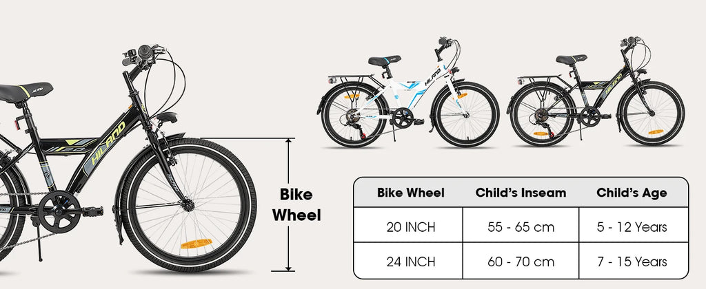 Hiland 20/24 Zoll Kinder Mountainbike für Jungen und Mädchen von 6-10 Jahren mit Shimano 6-Gang Schaltung