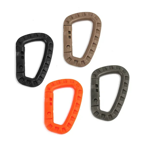 Taktischer Karabiner Karabina Karabiner Clip Plastik Kadett Wandern Camping
