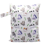 Wasserdichte Wickeltasche Windeltasche Mama Baby Umstandstasche Waschbare Reißverschluss Windel-Organizer Trockenbeutel Reisetragetasche 30x40cm