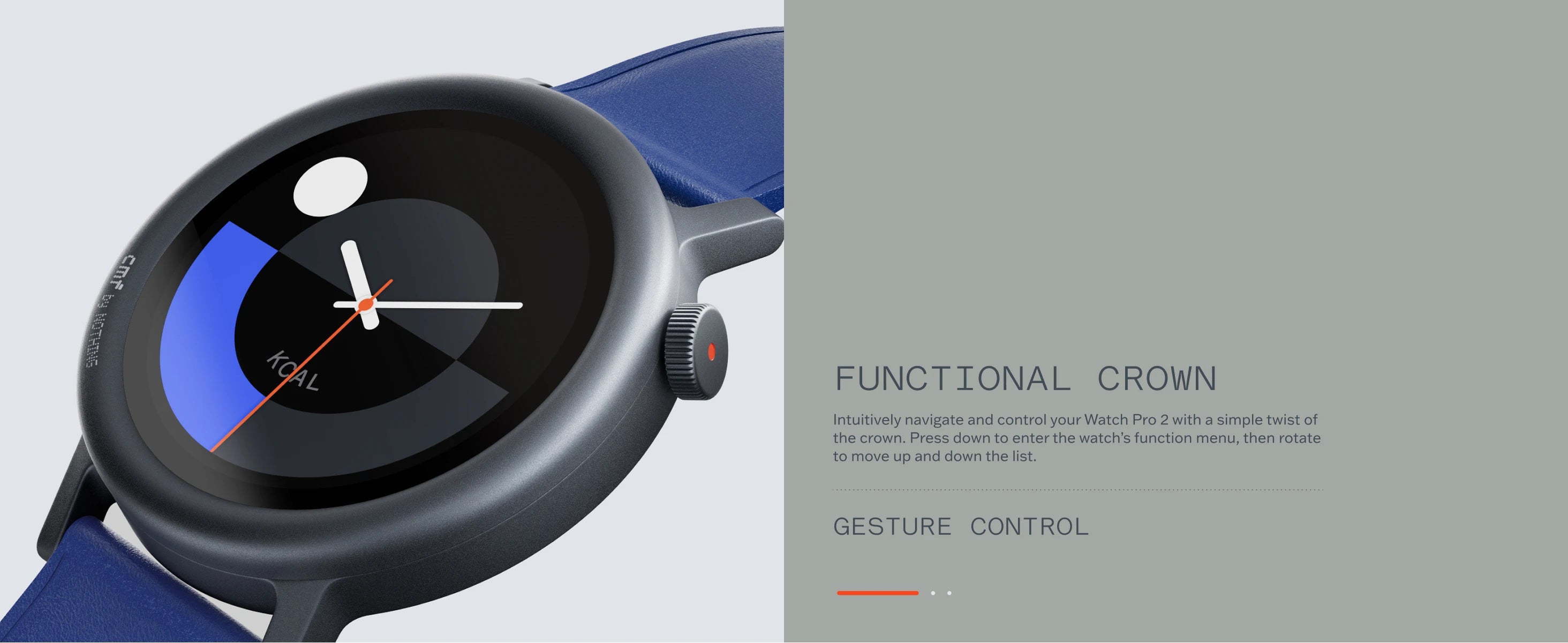 CMF by Nothing Watch Pro 2 1.32" AMOLED-Display Bluetooth-Anrufe mit KI-Rauschunterdrückung