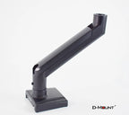 D-MOUNT D80 metal alumin 2-10KG 13"-32" monitor desktop stand mount gas spring arm full motion rotate clamp 0-60mm grommet
