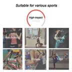 Scrunch-Sportanzug Damen Yoga-Set Gymnastik-Kleidung Sexy Sport-BHs und Schlaghosen-Sets Fitness-Outfits Damen Trainingskleidung