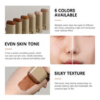 Bronze Foundation Stick Serum-verstärkte Hauttönung Seidige Textur Feuchtigkeitsspendende Deckkraft Concealer Base Ebenmäßiger Hautton Make-up