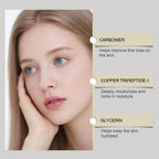 Kupferpeptid-Serum Anti-Falten-Entferner Antioxidans Hautstraffend Barriere-Reparatur Tiefe Hydration Hyaluronsäure-Gesichtsserum