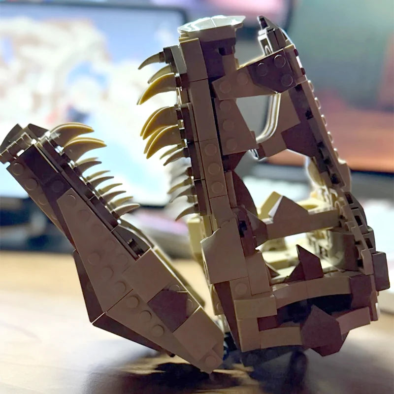 3145 Teile 76968 Dinosaurier-Park Fossilien Bausteine Set Erwachsene Zusammengebauter Steine Modell Spielzeug Geburtstagsgeschenke Kompatibel mit Set