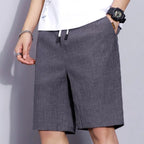 Herren-Sommer-Freizeithose in großen Größen, Strandhose, Laufhose, gerade kurze Hose, dünne Jogginghose, Freizeit-Loose-Shorts