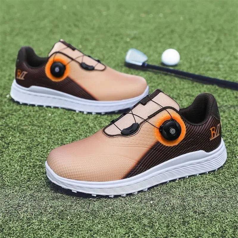 2026 Neue gute Qualität Golf Trainingsschuh Herren Drehverschluss Designer-Sneakers für Männer Atmungsaktive Herren Outdoor Sportschuhe