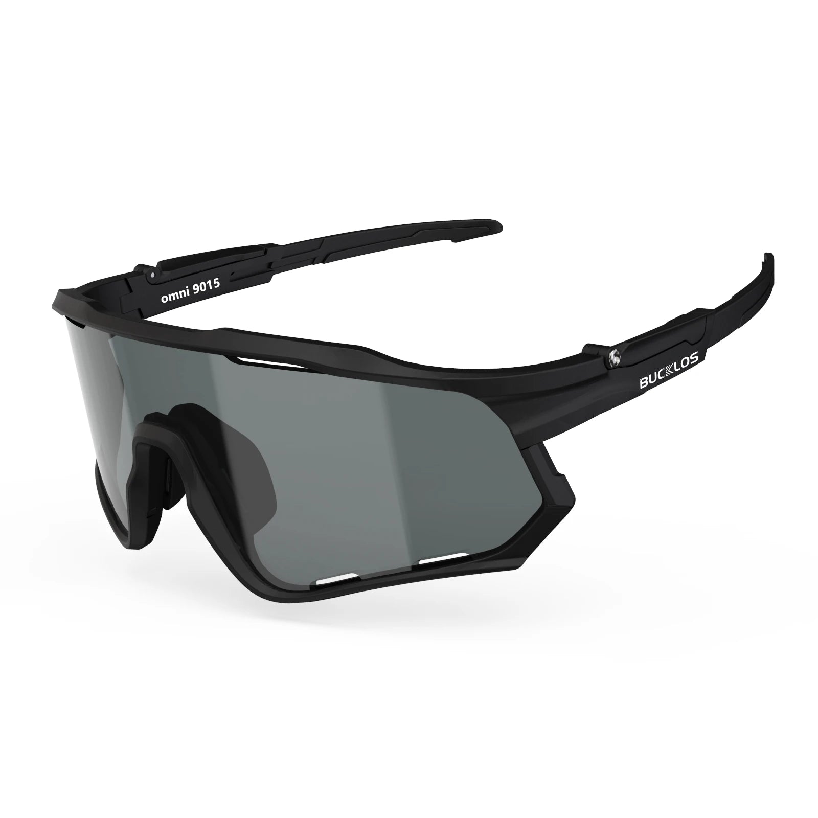 BUCKLOS Polarisierte Fahrradbrille UV400 Rennrad-Mountainbike-Brille TR-90 Rahmen Winddichte Outdoor-Sportbrille Fahrradteile