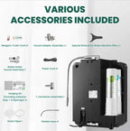 Wholesale PH 2.5-11.2 Platinum Coating 11 Plates Alkaline Water Ionizer Water Treatment Appliances Japan Kangen Water Dispenser