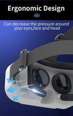 Shinecon 3D VR Brille Virtual Reality Viar Goggles Headset Geräte Smart Helm Linsen für Handy Mobil Smartphones Viewer