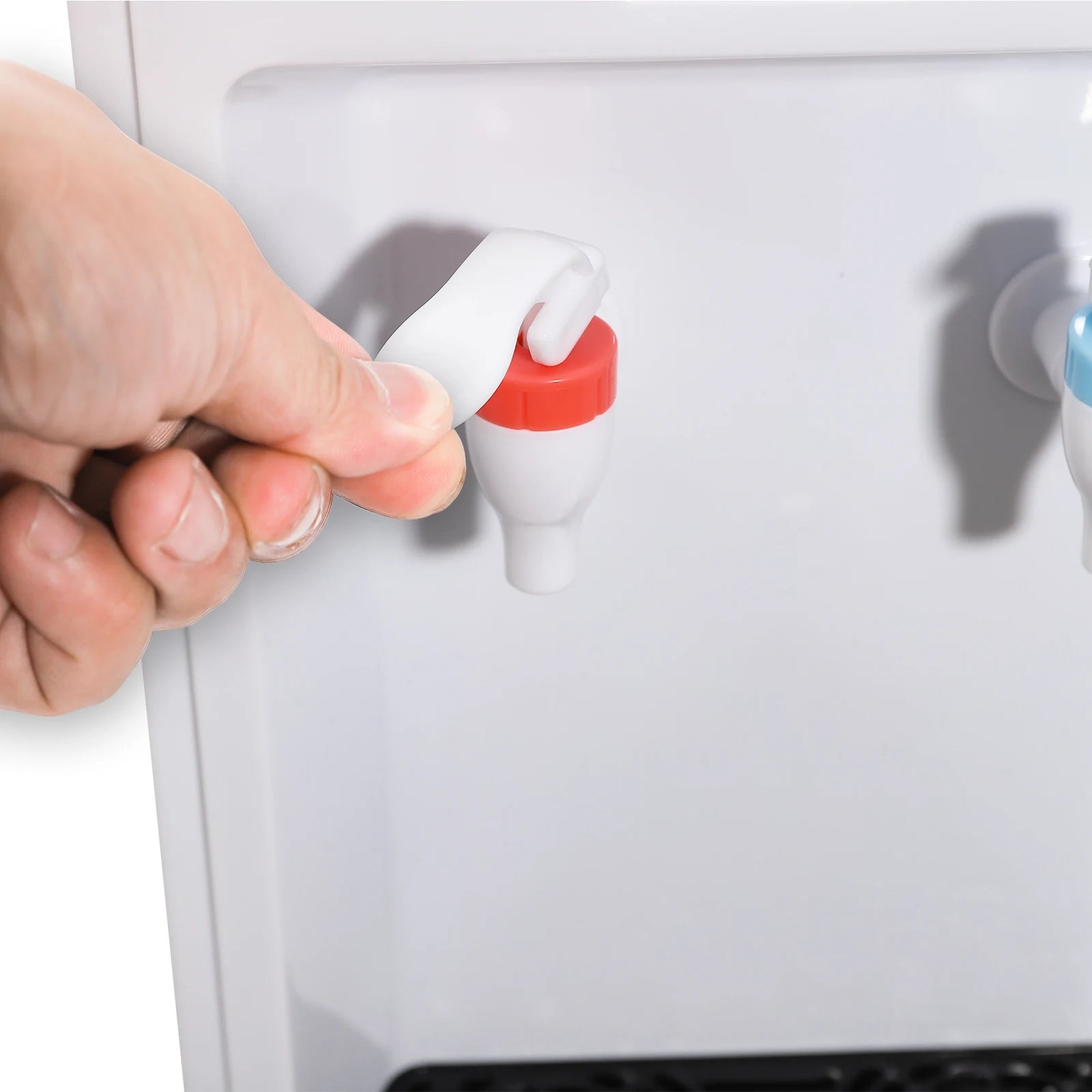 Wasserspender, elektrischer Heißwasserspender, Trinkbrunnen Büro Zuhause Heiß- und Kalt-Tischwasserspender